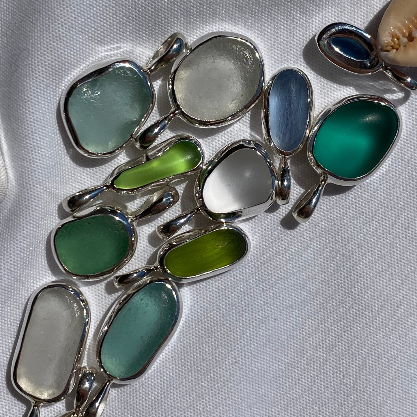 sea glass beach necklaces jewelry summer