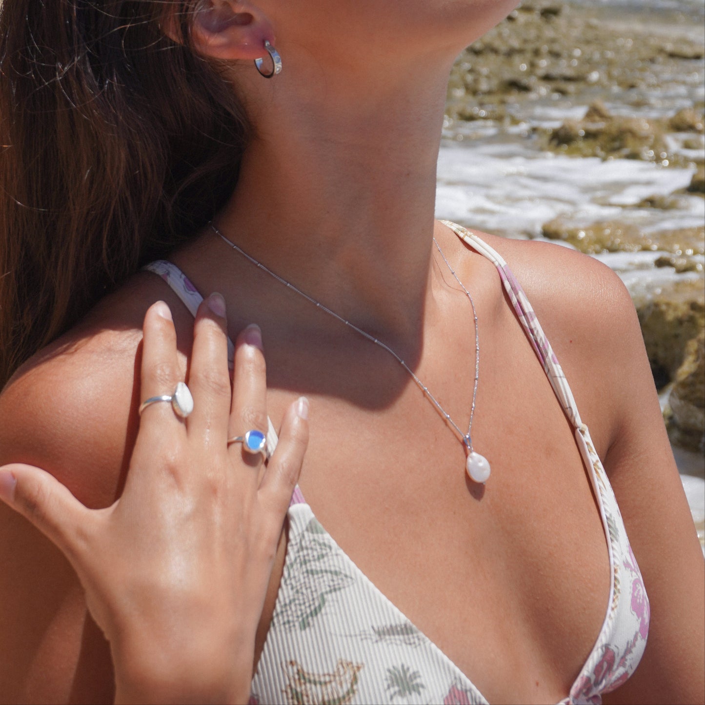 pearl necklace summer