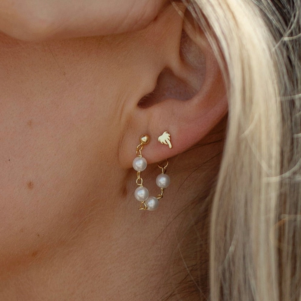 Love Notes Pearl Earrings