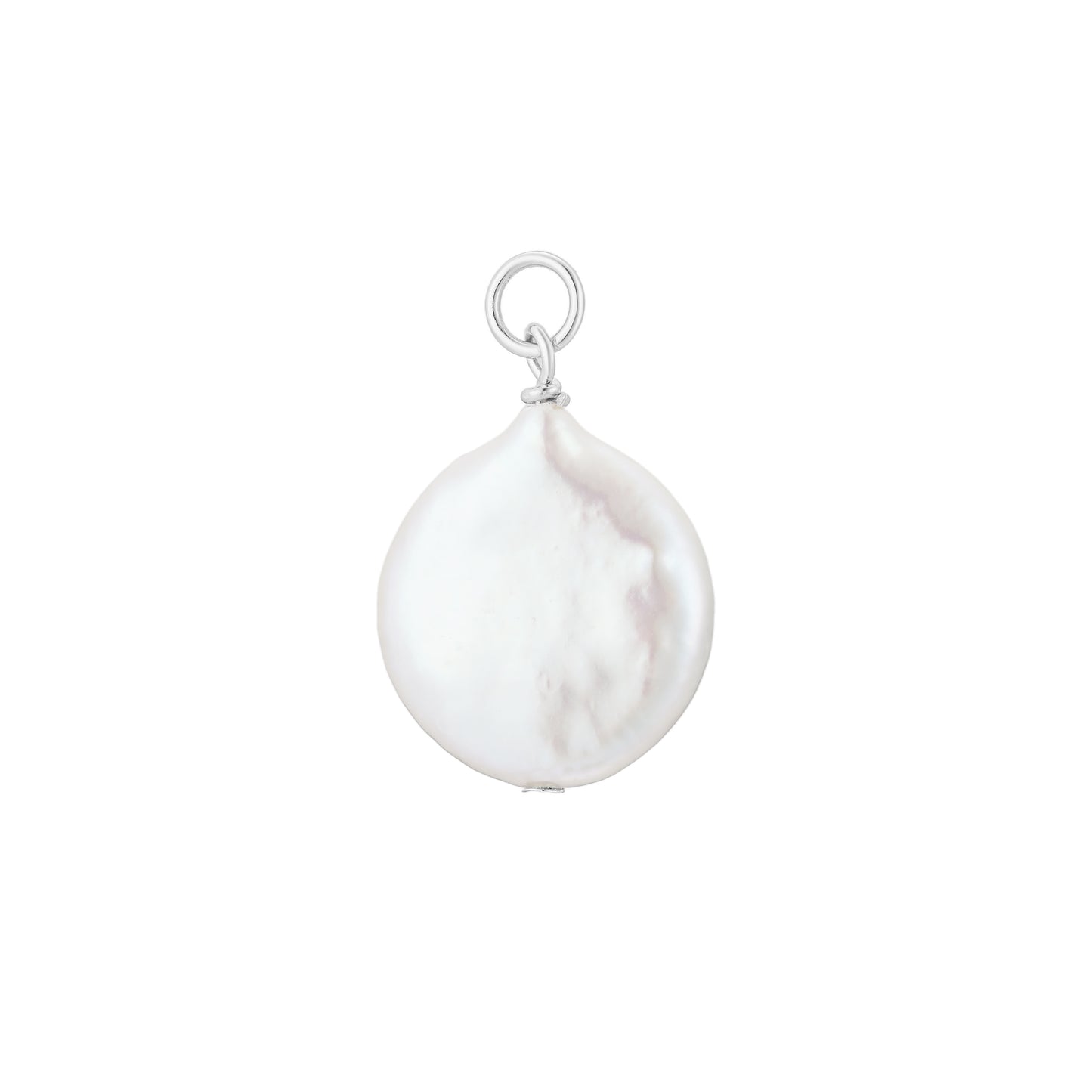 pearl charm earring